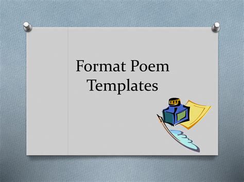 Poetry Slides Template